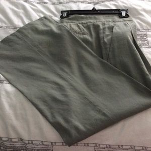 - Linen blend wide leg pants Max&Co